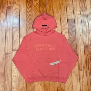 Fear of God Essentials Coral Hoodie Size XXS